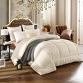 Axyaa Winter Microfiber Duvet Comforter - Thick & Washable - Small Queen King Size