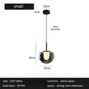 Axyaa Nordic Designer Art Headboard Pendant Light for Modern Bedroom