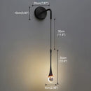 Axyaa Crystal Wall Lamp LED Modern Lighting for Living Bedroom, Stairway, Aisle, & More