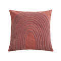 Axyaa Embroidery Pillow Cover 45x45cm Soft Cozy Square Home Decoration