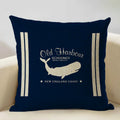 Axyaa Marine Cotton Fish Cushion Cover 45x45CM Square Home Decor Pillow Case