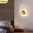 Axyaa Copper Crystal Wall Lamp for Bedroom and Living Room