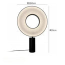Axyaa Nordic Fabric Art Floor Lamp - LED Desk Light for Bedroom, Living Room, and Study