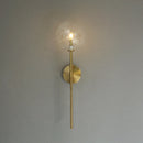 Axyaa Glass Ball Wall Lamp: Modern American Hotel Background Mirror Front Light