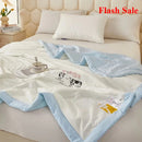 Axyaa Summer Cool Quilt | Single Bed | Machine Washable | Cotton Fill