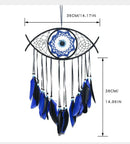 Axyaa Evil Eye Dreamcatcher Macrame Tapestry Wall Hanging