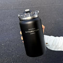 Axyaa Stainless Steel Insulated Tumbler with Handle | Large Capacity Outdoor Water Kettle