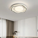 Axyaa Modern Waves LED Ceiling Lamp | Remote Dimmable Living Room Light | Creative Home Decor
