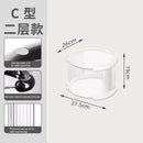 Axyaa 3-Tier Acrylic Makeup & Perfume Organizer for Vanity and Kitchen