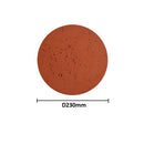 Axyaa Brick Red Travertine Sconce LED Wall Lamp 10W Retro Decor Light