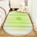 Axyaa Love Pattern Gradient Color Soft Rug – Valentine's Day Bedroom Carpet