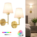 Axyaa Nordic Touch Dimmer Wall Lamp - Rechargeable USB - Indoor Atmosphere for Hotel