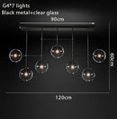 Axyaa Nordic Living Room Chandelier - Modern Lighting for Home, Coffee Shop, and Dining Area
