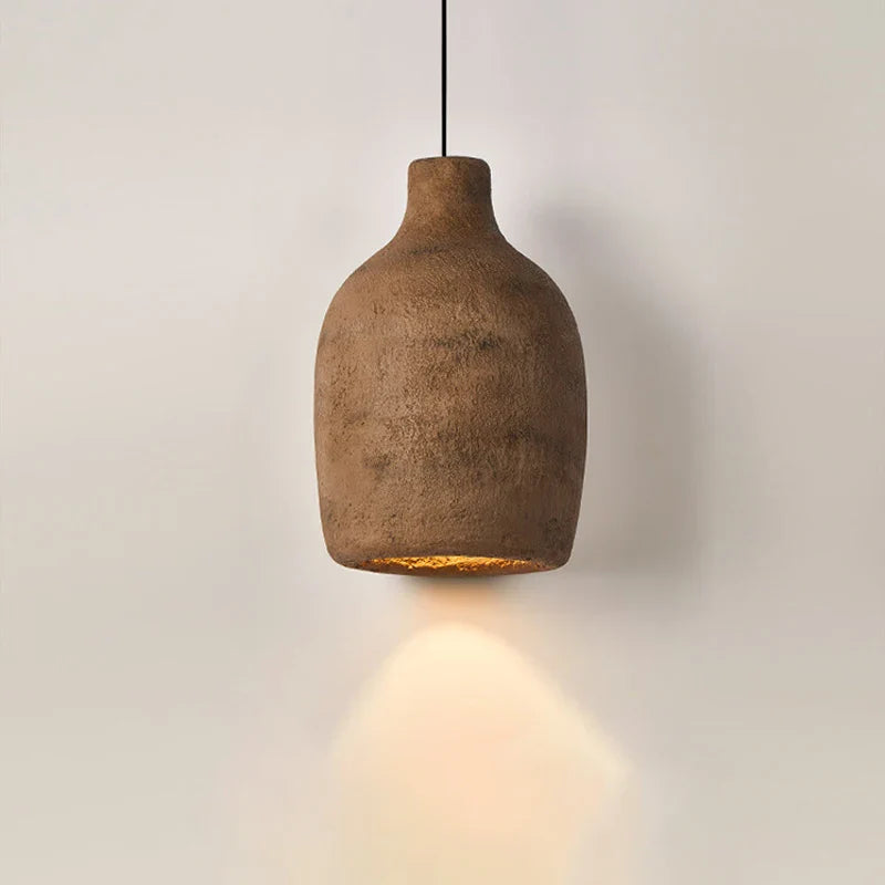 Axya Wabi Sabi Pendant Light: Minimalistic Nordic Hanging Lamp for Restaurant, Bar, Kitchen Island