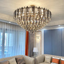 Axyaa Post Modern Luxury Crystal Chandelier for Living Room, Bedroom, Kitchen, Dining Room