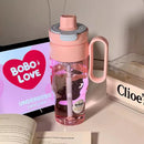 Axyaa 850ml Gym Water Bottle with Tea Infuser and Straw