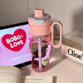 Axyaa 850ml Gym Water Bottle with Tea Infuser and Handle