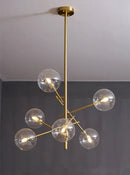 Axyaa Nordic Living Room Chandelier - Modern Lighting for Home, Coffee Shop, and Dining Area
