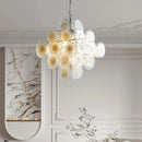 Axyaa Crystal Chandelier Dining Room Luxury Pendant Lamp