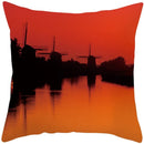 Axyaa Natural Scenery Flowers Cushion Cover Pillowcase Decor for Home Sofa