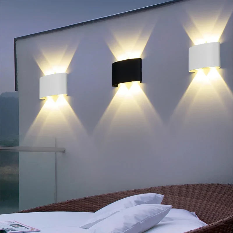 Axyaa Nordic Outdoor LED Wall Lamp for Modern Home Lighting