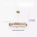 Axyaa Luxury Crystal Chandelier Pendant Light for Living Room, Hotel, Villa, Master Bedroom
