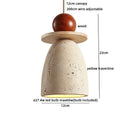 Axyaa Antique Brass LED Pendant Lamp with White Glass, Retro Design, Adjustable Height