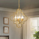 Axyaa Copper Pendant Lights Bedroom Dinning Room Chandelier Creative Home Decor Hanging Lamp