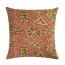 Axyaa Pine Flower Linen Pillow Cover - 45x45cm