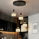 Axyaa Luxury Crystal Chandelier Pendant Light for Living Room Dining Room Ceilings