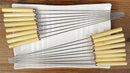Axya Stainless Steel BBQ Skewer Set with Wooden Handle
