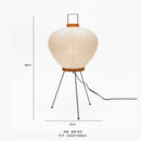 Axyaa Noguoyong Teahouse Xuan Paper Floor Lamp