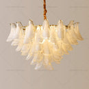 Axyaa Light Luxury Crystal Chandelier: French Cream Style for Master Bedroom and Restaurant