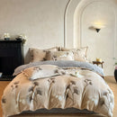 Axyaa High Gram Milk Fleece Bed Four-Piece Set - Light Luxury Style