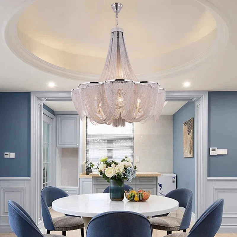 Axyaa Nordic Pendant Lamp for Dining Room, Indoor Lighting, Ceiling Chandelier
