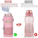 Axyaa Insulated 2L Water Bottle Sleeve | Portable Large Capacity Holder Case