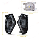 Axyaa LED DRL Fog Lamps for Toyota RAV4 2019-2024, White Yellow Daylights