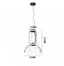 Axyaa Nordic Glass LED Pendant Chandelier for Interior Lighting