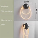 Axyaa Music Note Art Linear Wall Light - Minimalist Bedroom Bar Decor