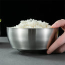 Axyaa Silver Fruit Ramen Salad Bowl Set