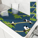 Axyaa Diatom Mud Kitchen Drain Pads - Absorbent Tableware Mat