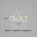 Axyaa Modern Long Hose LED Ceiling Chandelier for Dining Room Kitchen Bar