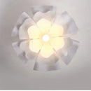 Axyaa Acrylic Flower Chandelier Pendant Light for Dining Bedroom Kitchen