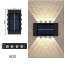 Axyaa Solar LED Outdoor Light Sensor Streetlights Waterproof Wall Lamp