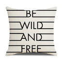 Axyaa Nordic Decorative Cushion Covers in Black & White for Sofa, Bed, Party