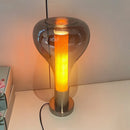 Axyaa Glass Pendant Chandelier - LED Lighting for Dining Bar & Bedroom