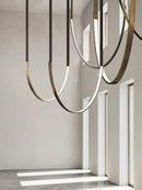 Axyaa Designer Shaped Belt Pendant Light for Modern Living Room and Restaurant