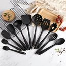 Axyaa 10-Piece Silicone Cookware Set for Kitchen Cooking & Baking
