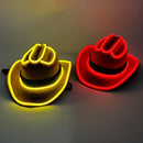 Axyaa Light Up Pet Cowboy Hat: Fun, Luminous Dog/Cat Accessory for Walks, Photos & Gifts