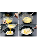 Axyaa Stainless Steel Egg Whisk Blender Balloon Mixer Kitchen Tool
